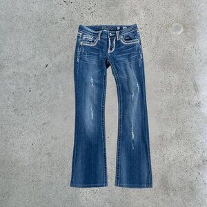 y2k Miss Me low rise bootcut jeans